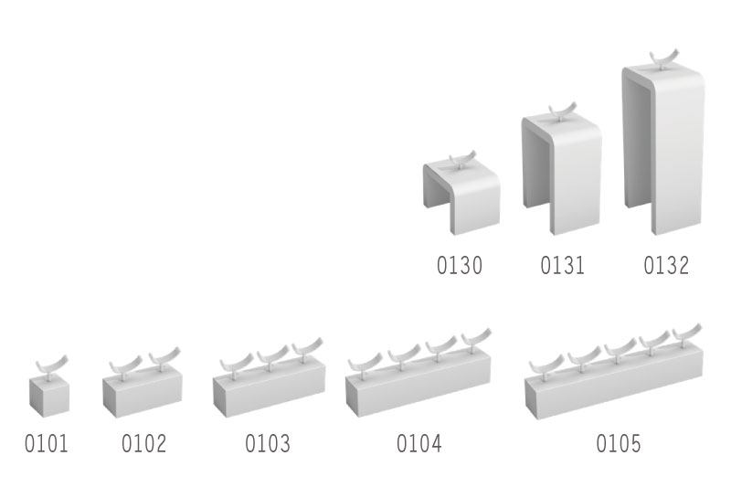 Les plots et barrettes pour les bagues.